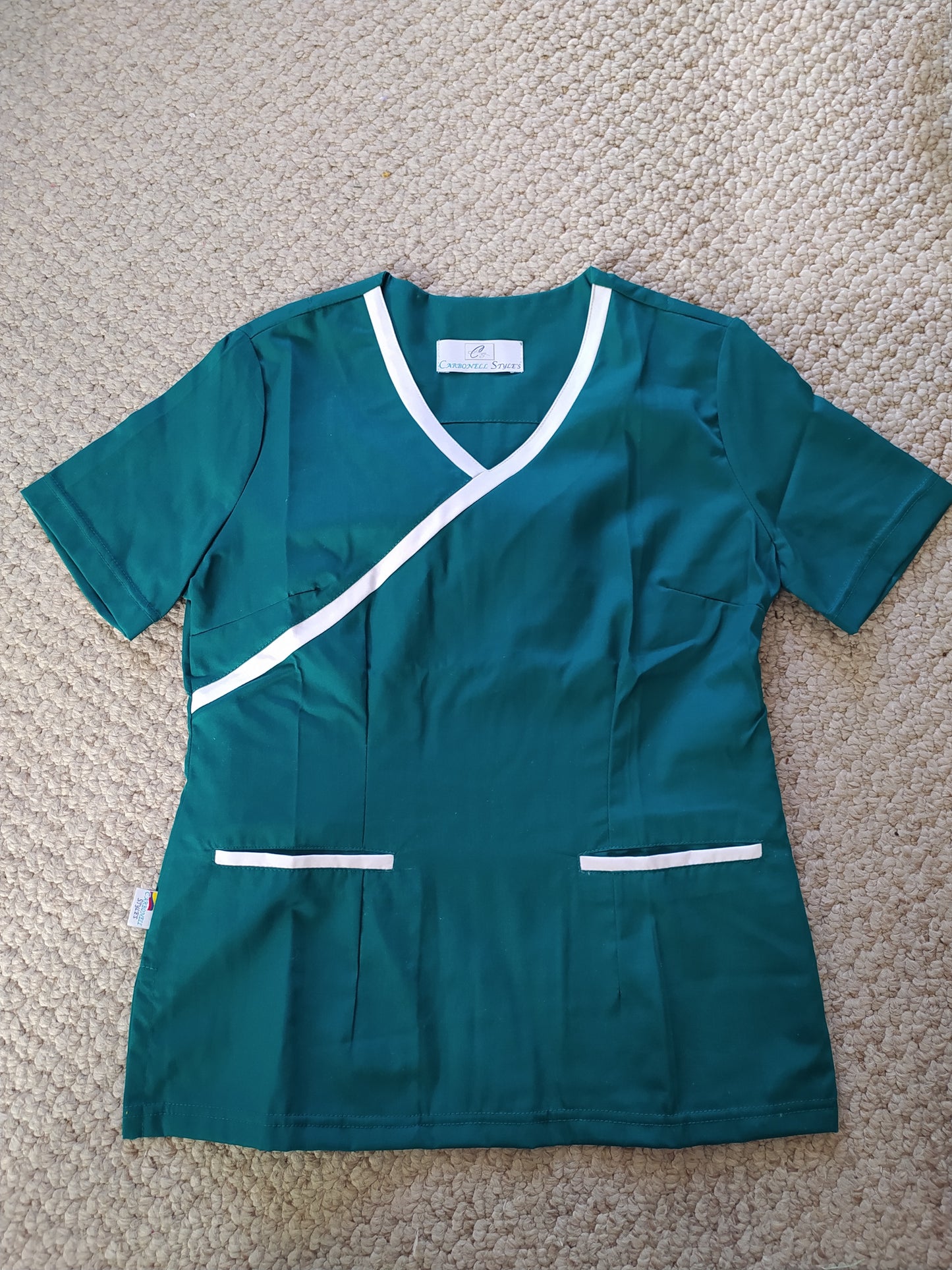 Uniforme Dama Verde Petróleo