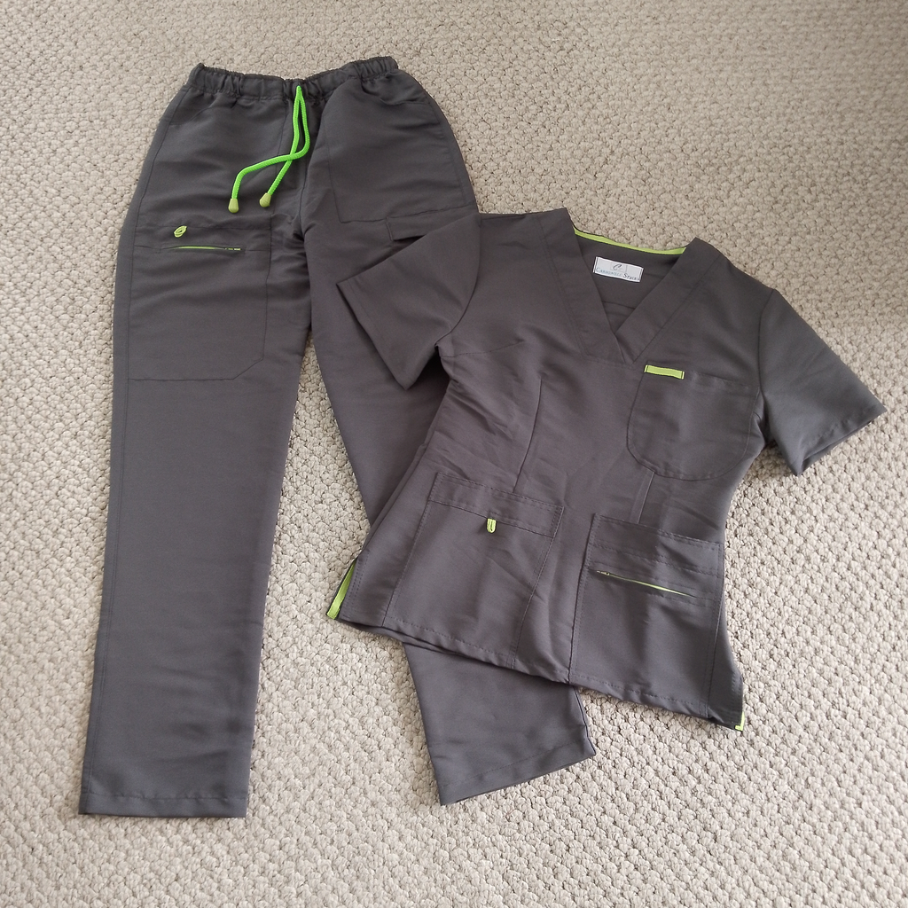 Uniforme Dama Gris Plomo
