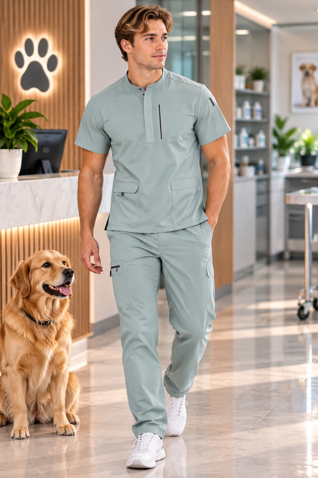 Uniforme Varón Soul Teal Tea 1038