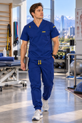 Uniforme Varón Azul Rey 1035