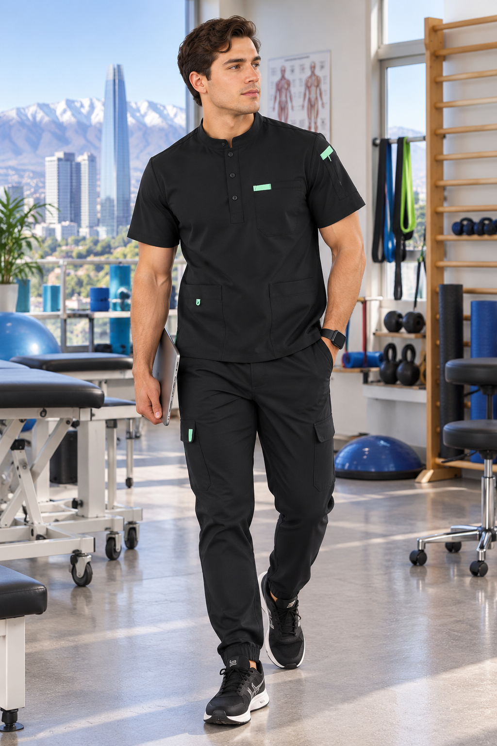 Uniforme Varón 1038 Negro