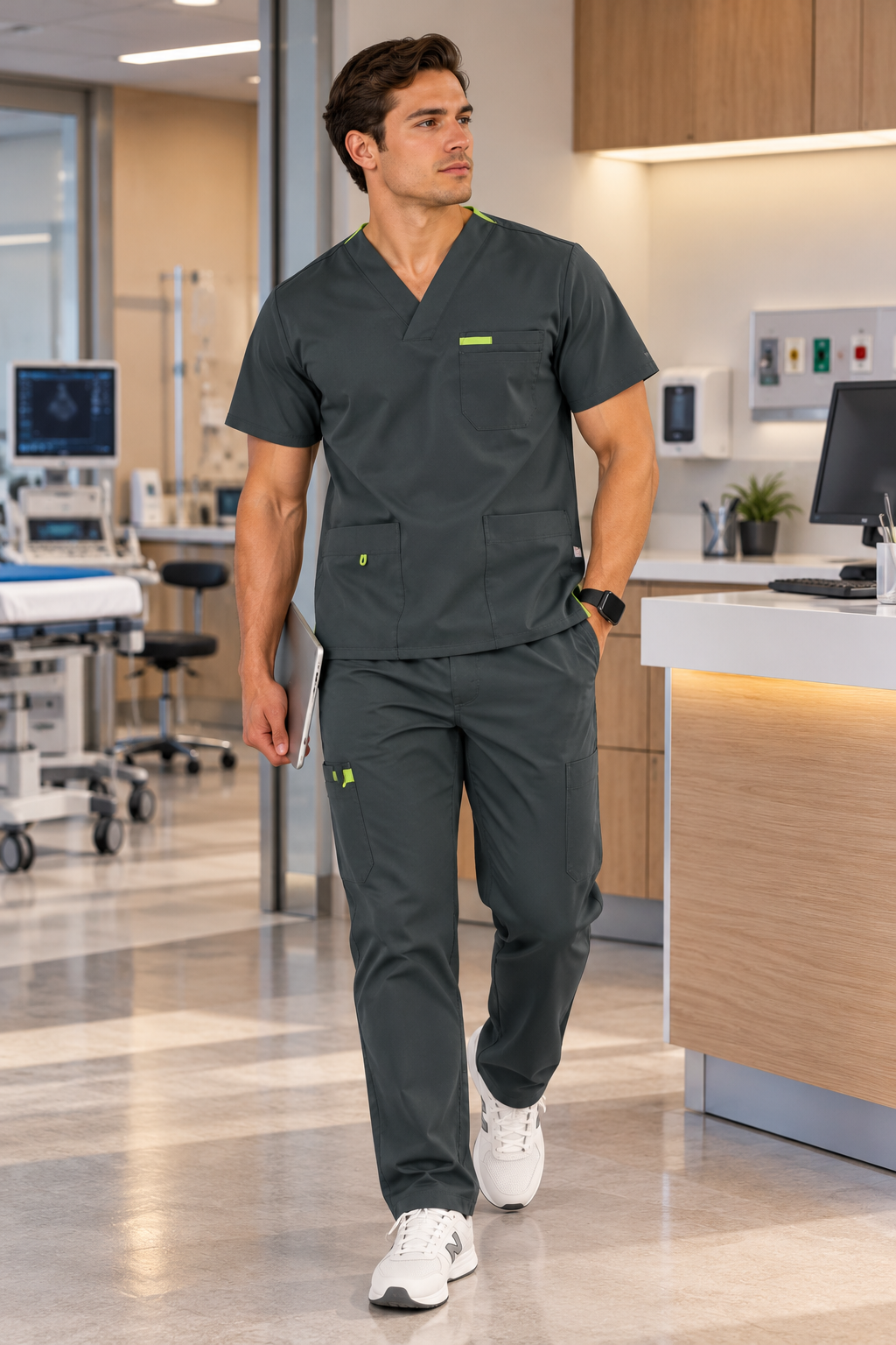 Uniforme Varón Gris Oscuro 1000