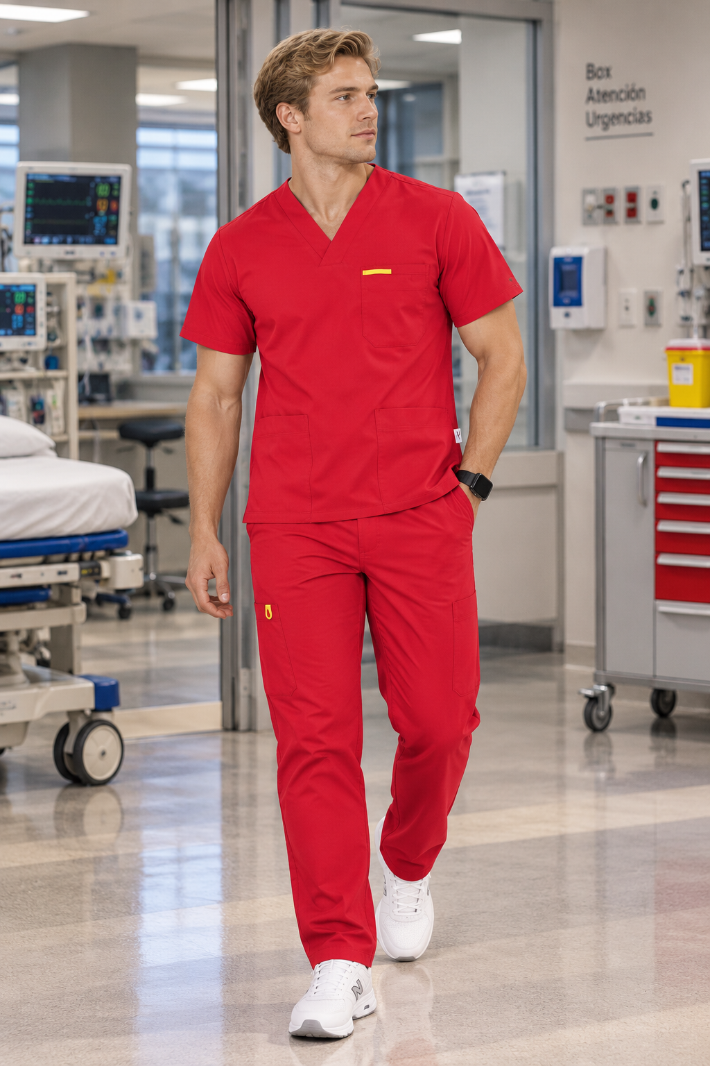 Uniforme Varón Rojo Italiano 1000