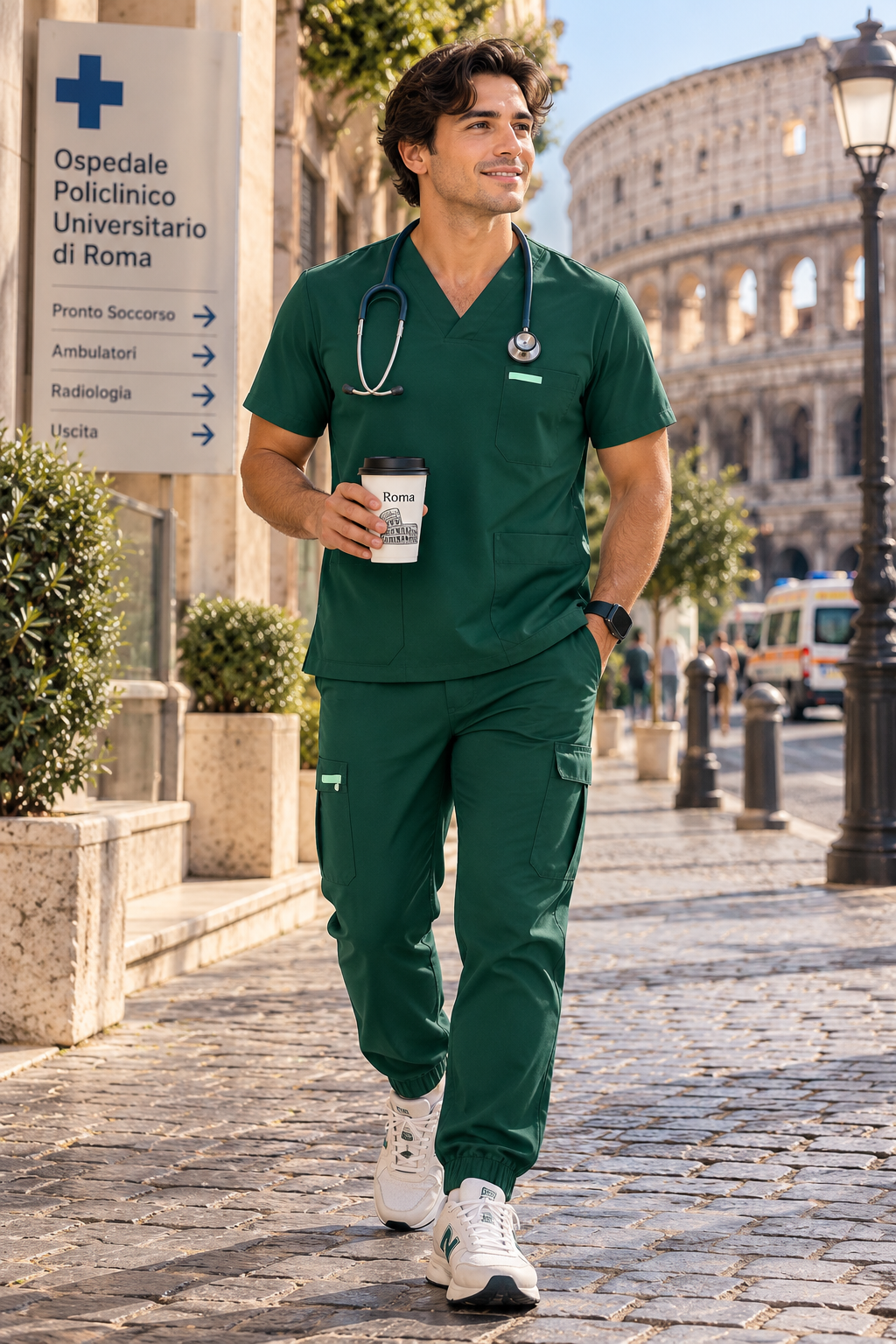 Uniforme Varón Verde 1023