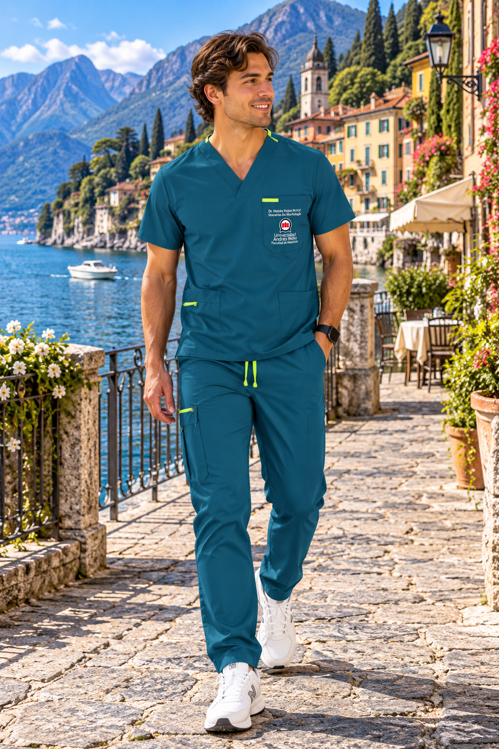 Uniforme Varón Caribean Blue 1023
