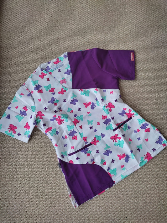 Blusa Dama Estampado Mariposas Colores