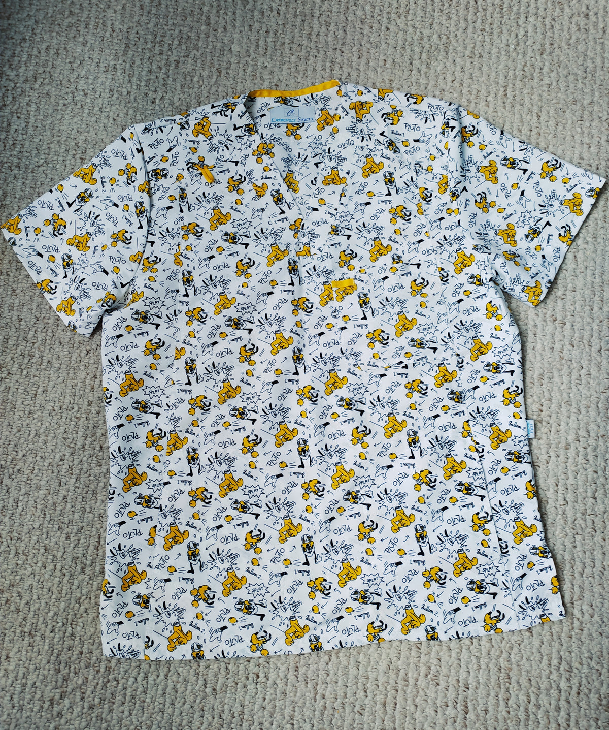 Camisa Varón 1035 Pluto Disney Blanco