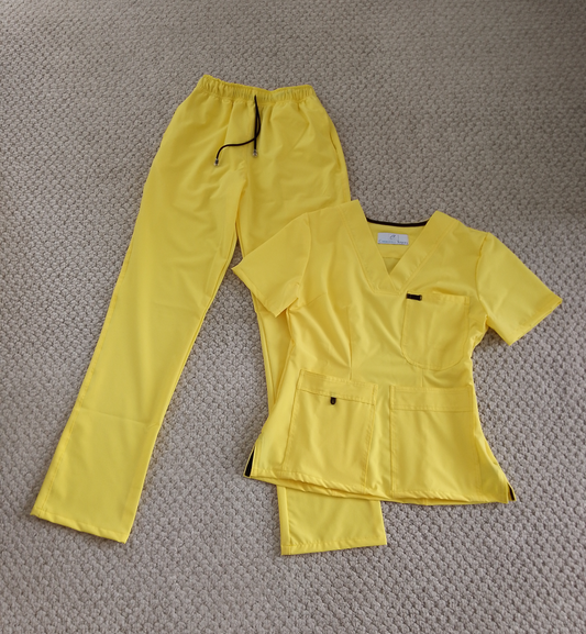 Uniforme Dama Amarillo Light