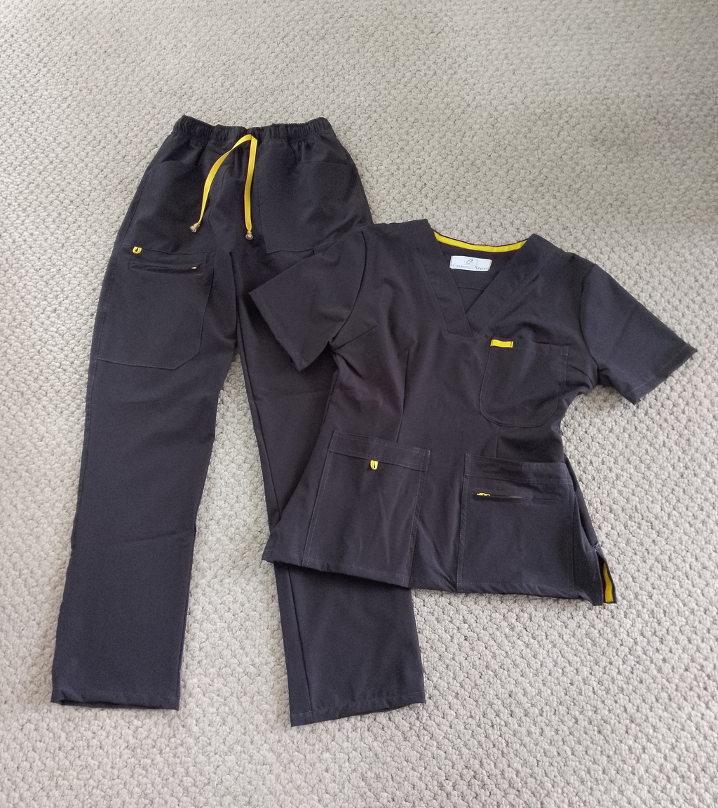 Uniforme Dama Gris Plomo Tek