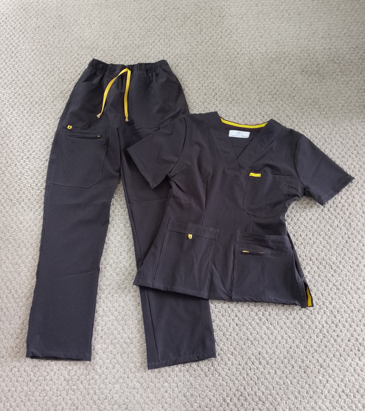 Uniforme Dama Gris Plomo Tek
