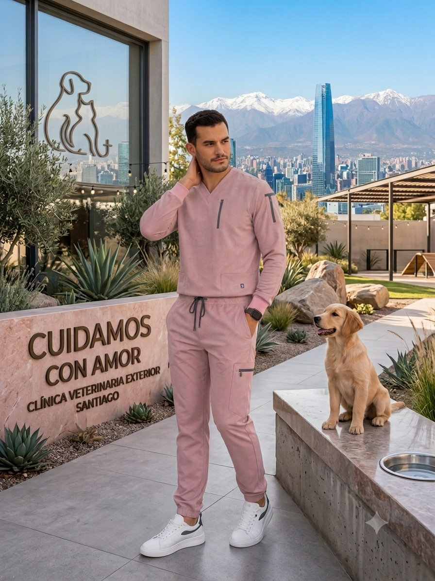 Uniforme Varón Palo de Rosa 1038 ML