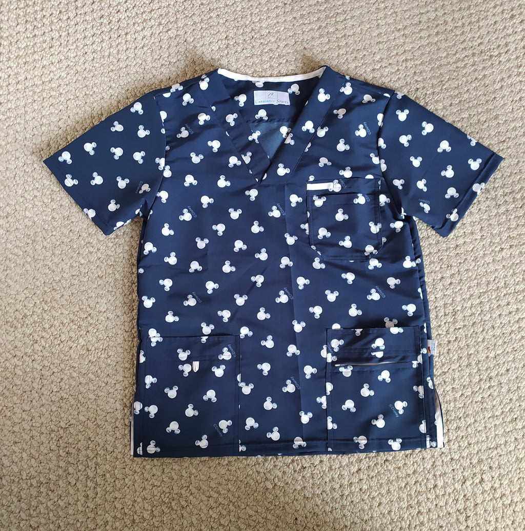 Camisa varón 1023 Azul Marino Mickey