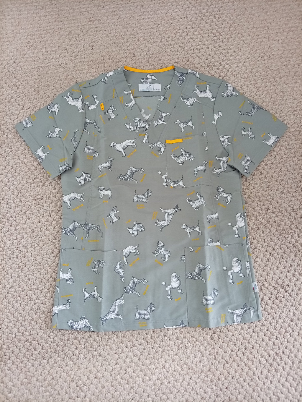 Uniforme Varón Pet Gris Perla
