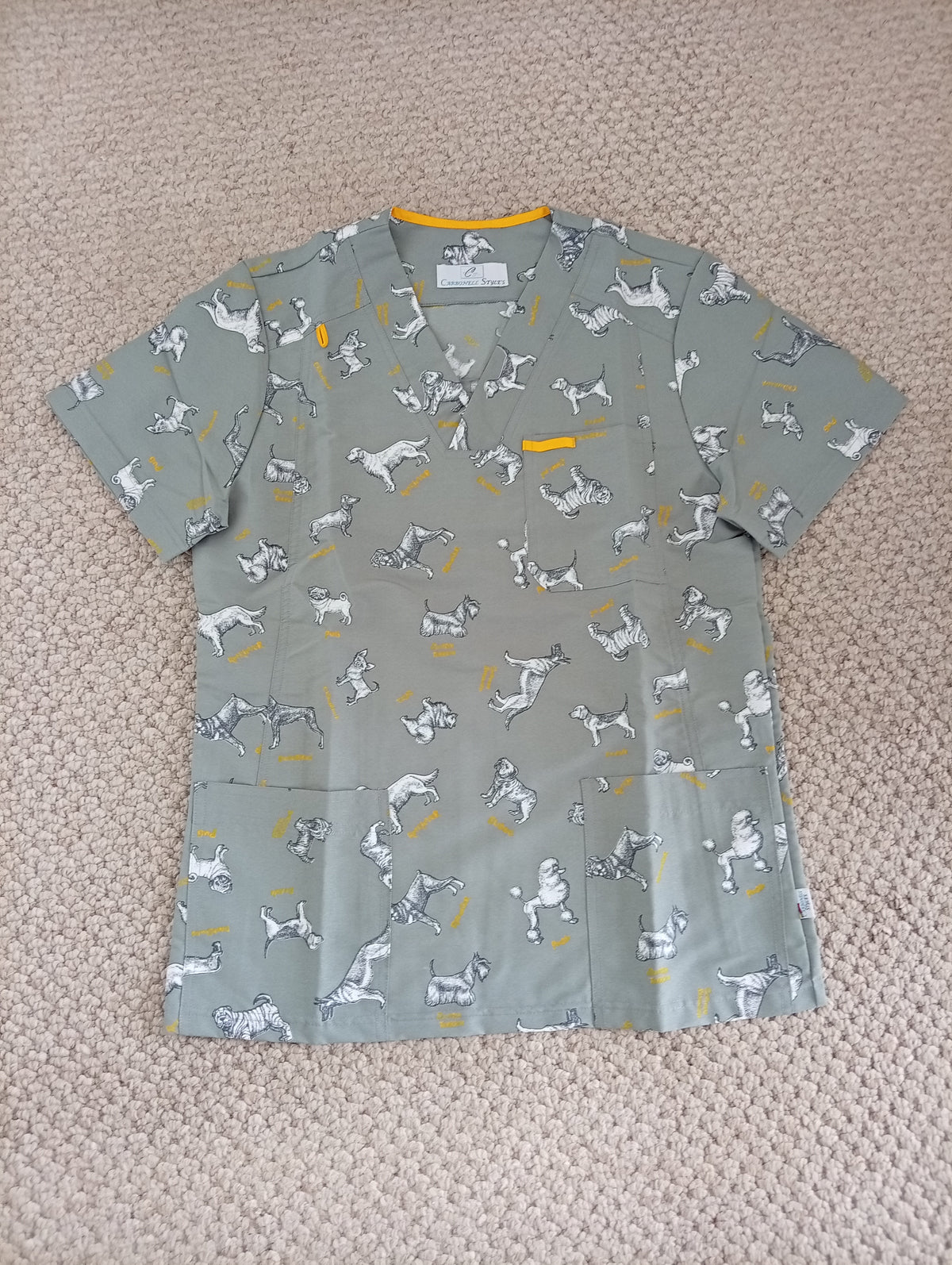 Uniforme Varón Pet Gris Perla