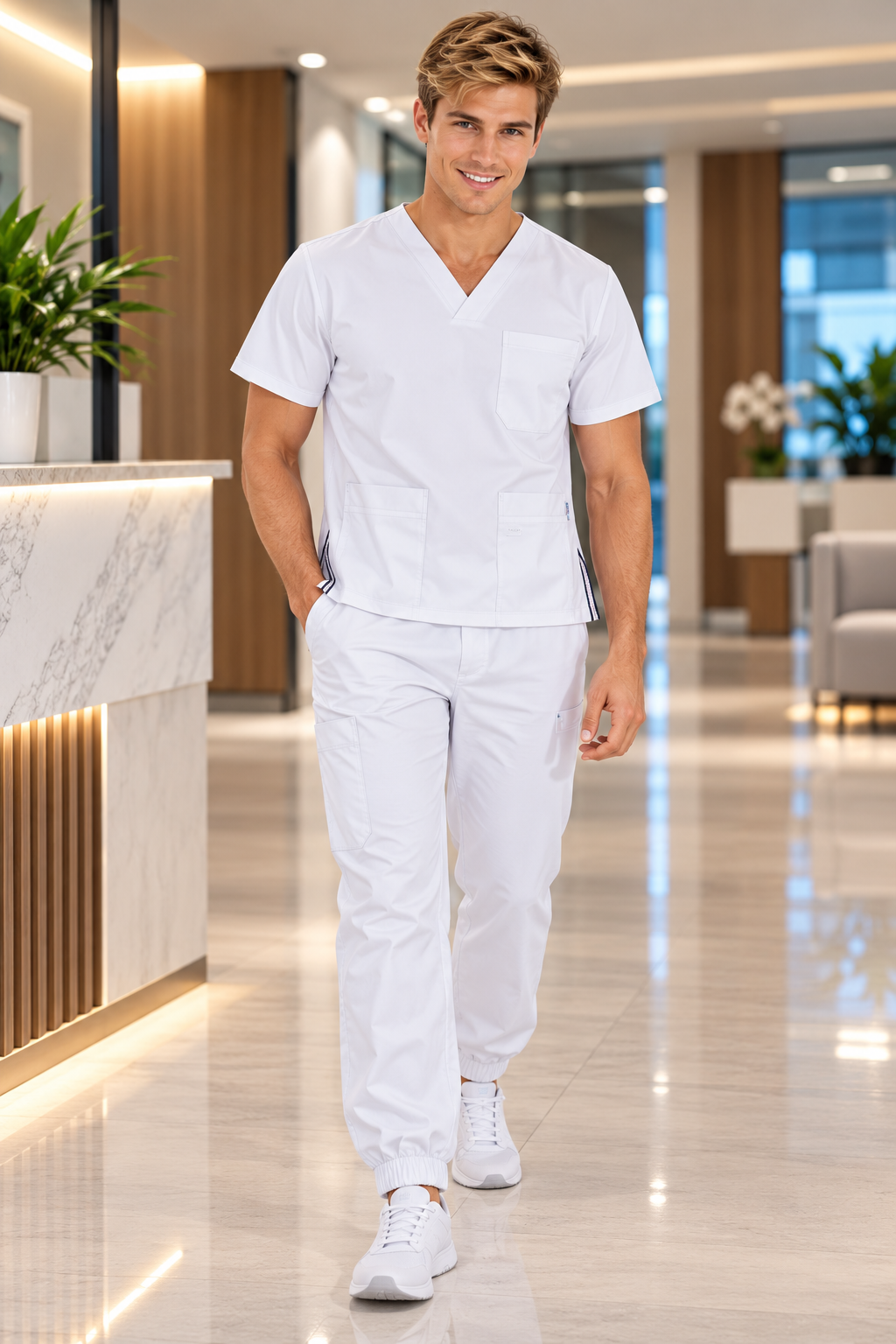 Uniforme Varón 1000 Blanco