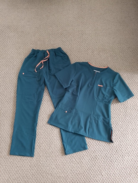 Uniforme Dama Caribbean Blue