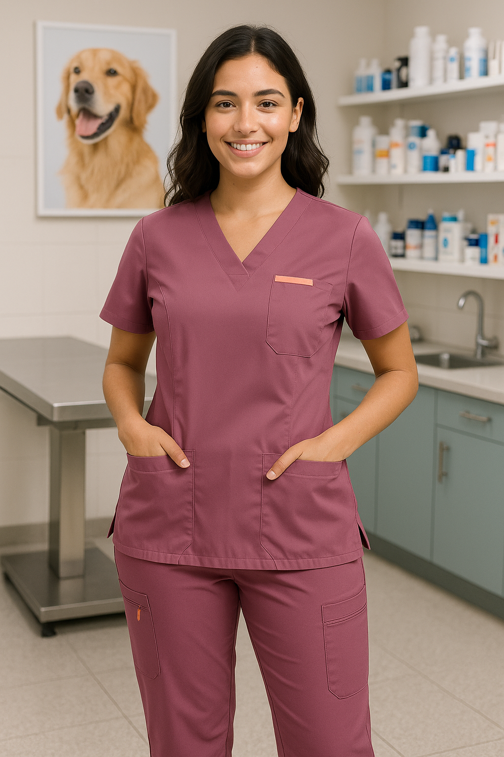 Uniforme Dama Lavanda