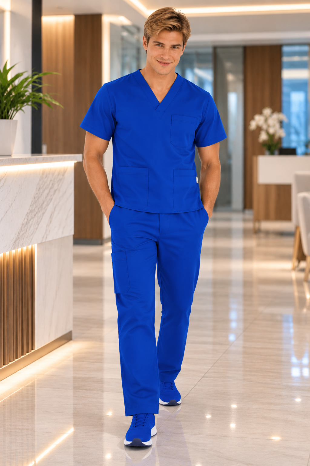 Uniforme Varón 1000 Azul Rey