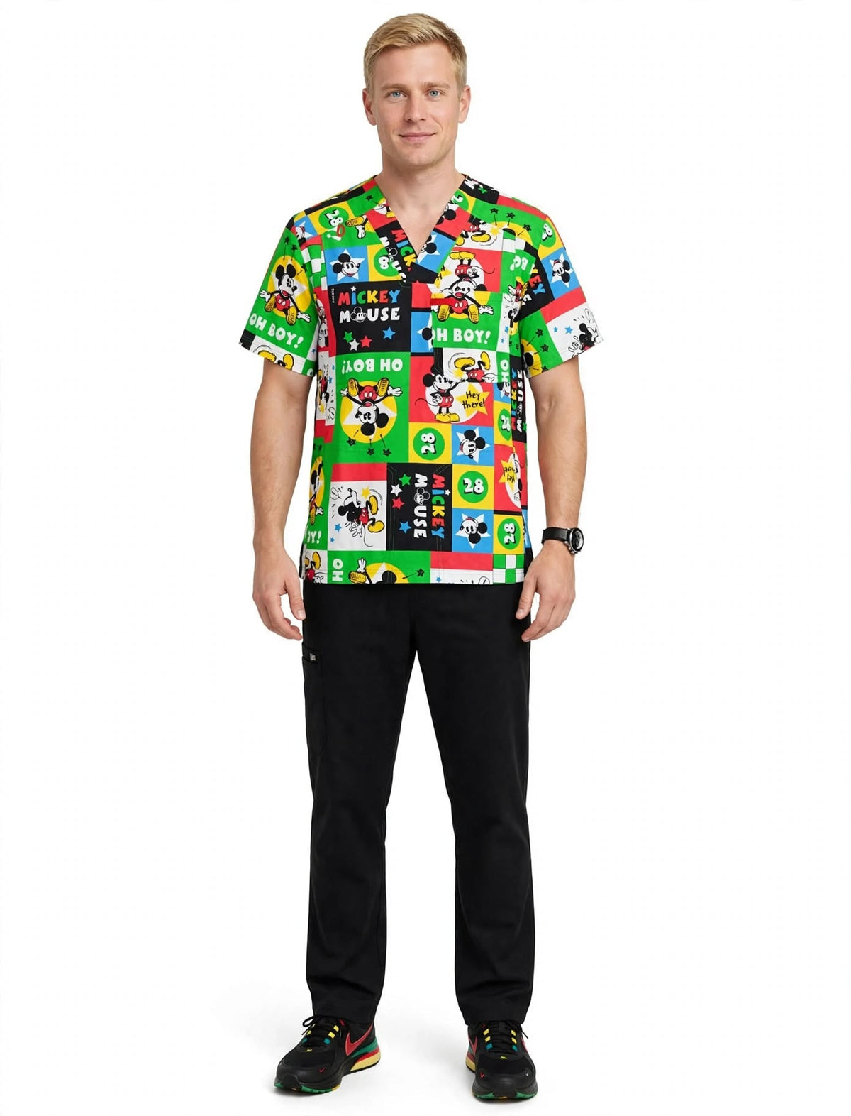 Camisa Varón Disney Verde