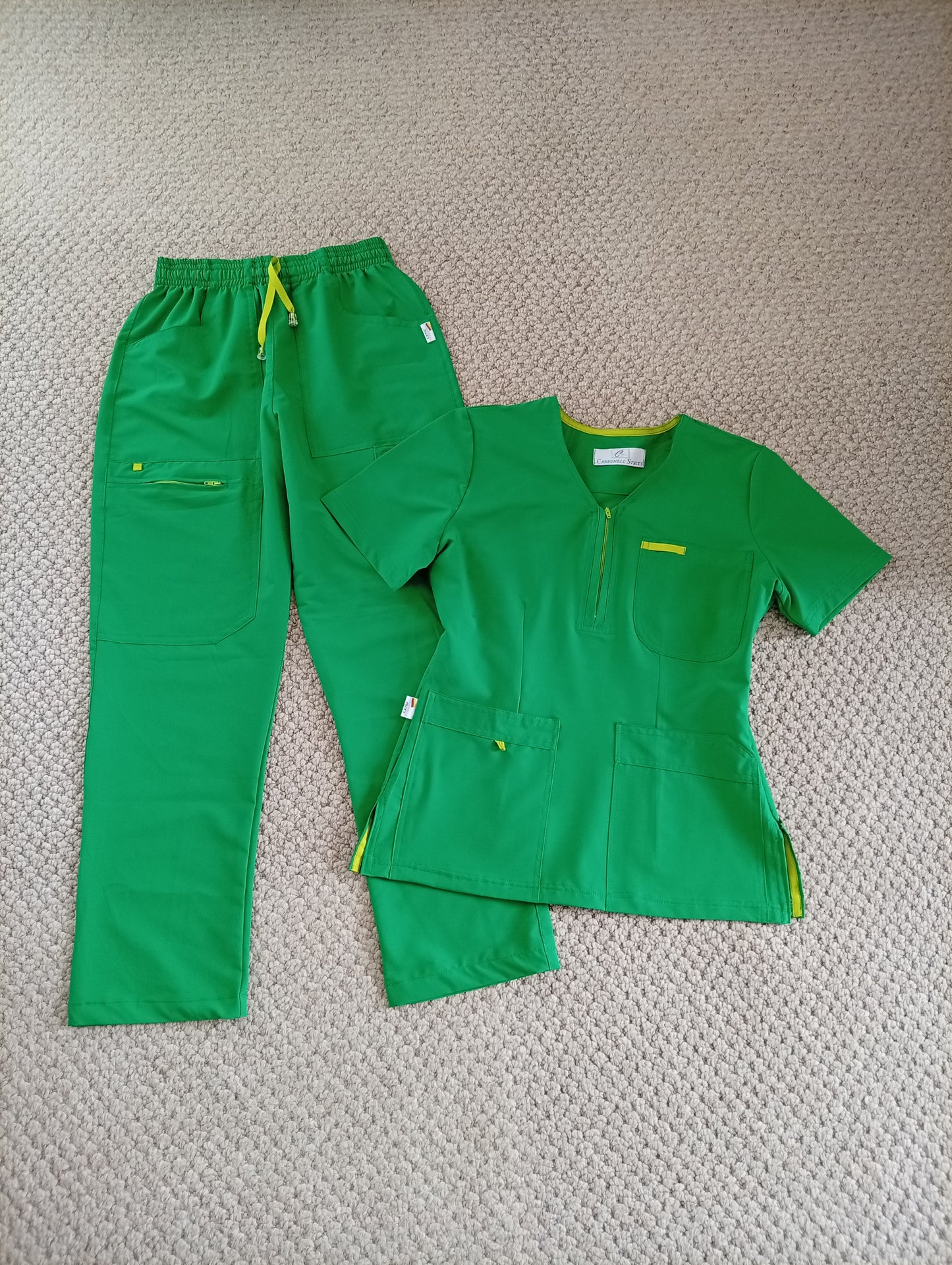 Uniforme Dama Verde Billar