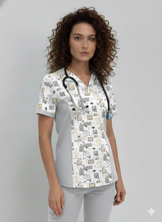 Blusa Dama Oris Gris