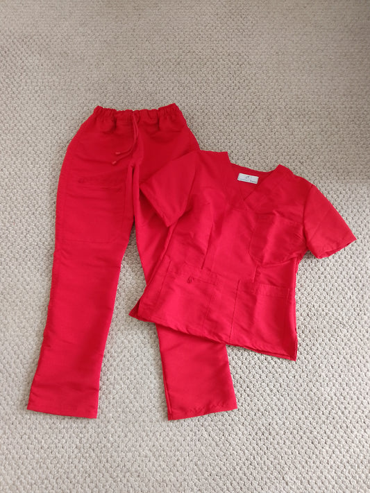 Uniforme Dama Rojo Soft