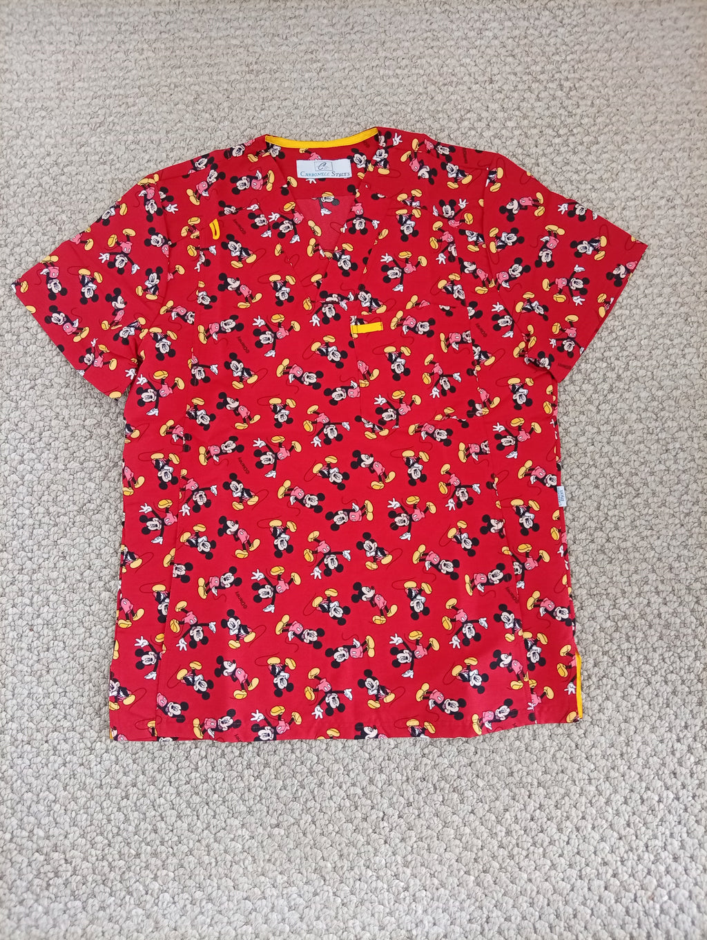 Uniforme Varón Disney Rojo