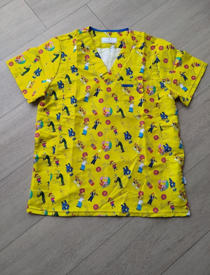 Camisa Varón Amarillo Simpsons 1035