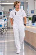 Uniforme Varón Blanco 1016