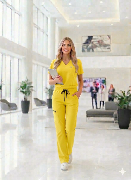 Uniforme Dama Amarillo Light