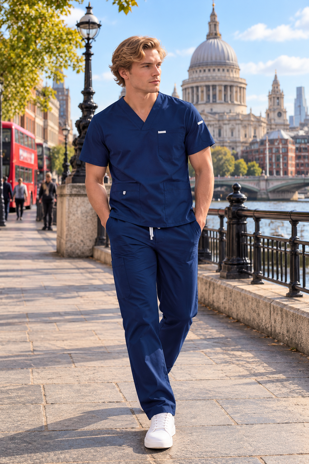 Uniforme Varón Azul Día Premium