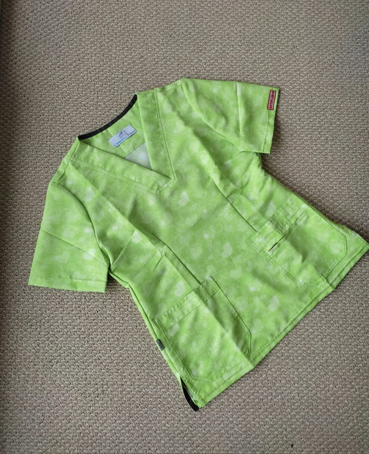 Blusa Dama Estampado Corazones Lima