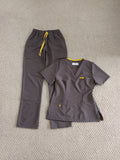 Uniforme Dama Gris Humo