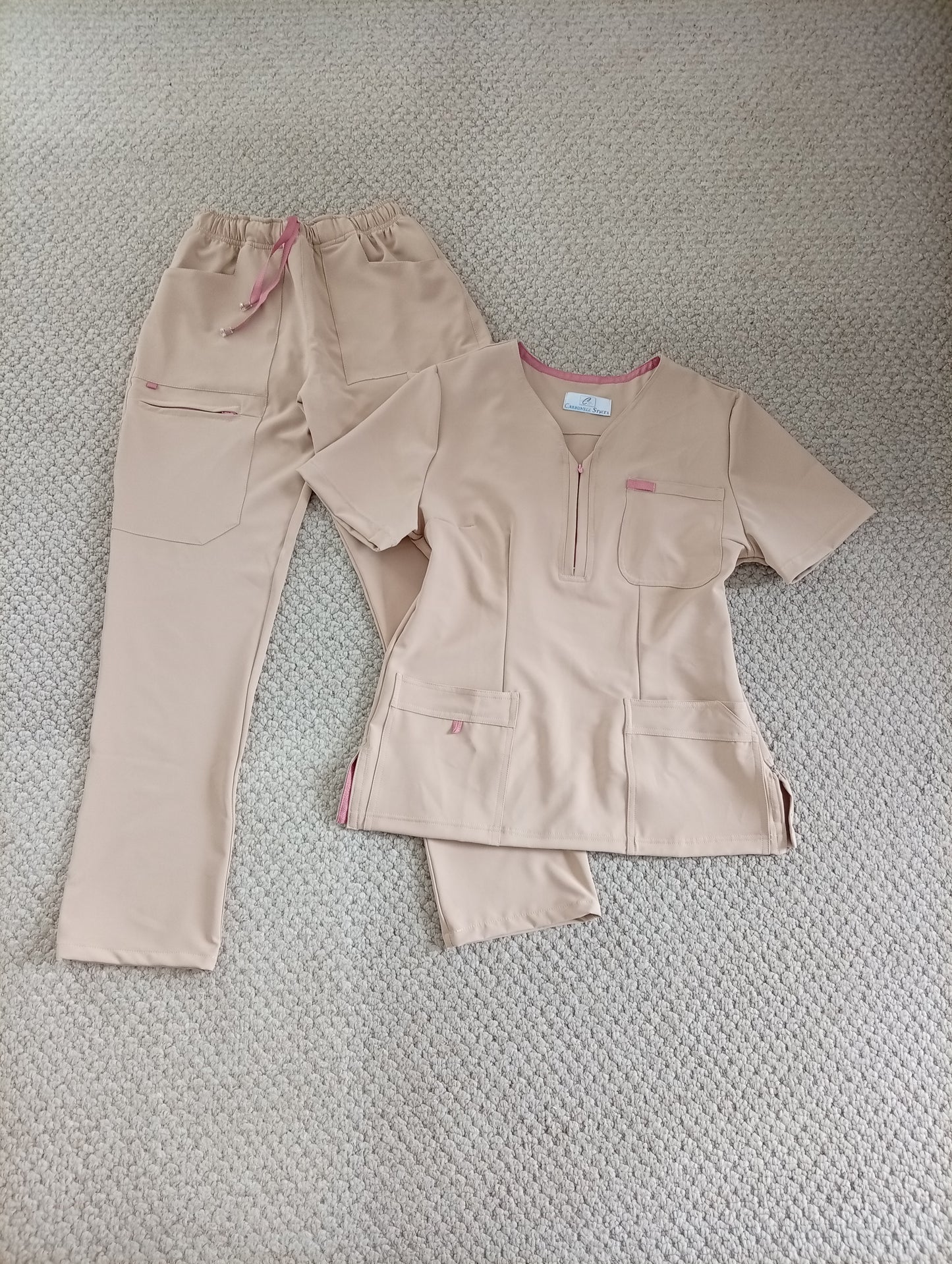 Uniforme Dama Beige Premium