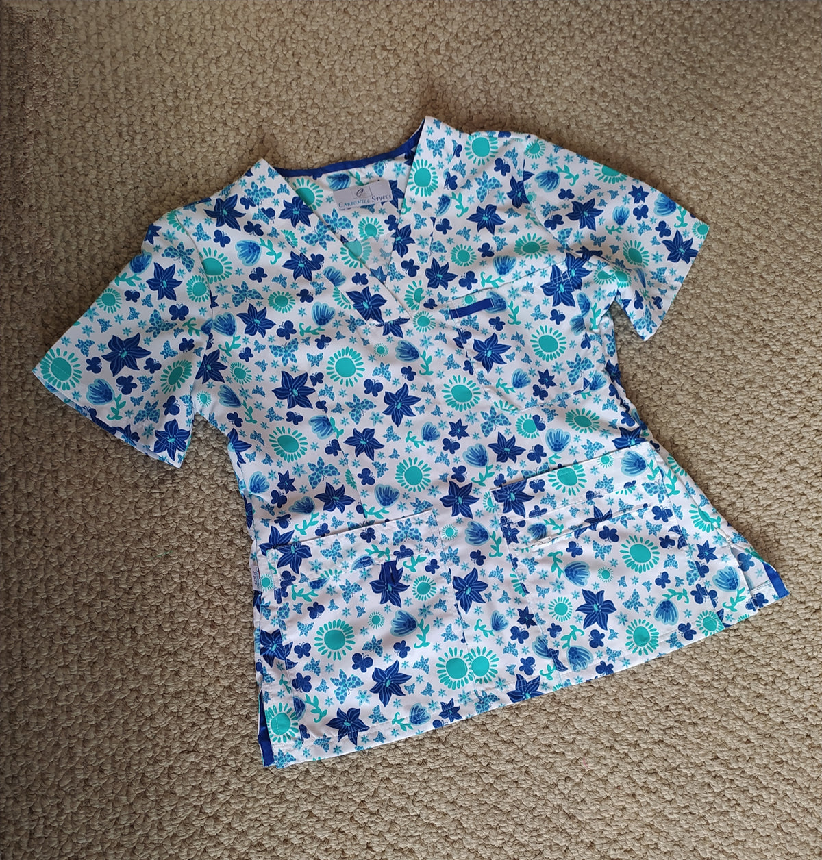 Blusa Dama Flores