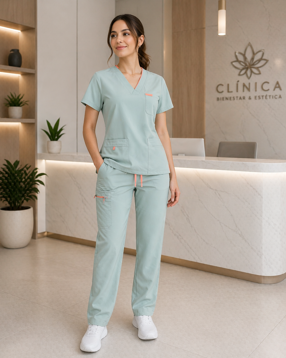 Uniforme Dama Soul Teal Tea