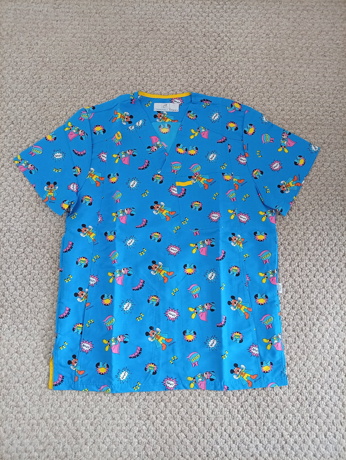 Camisa Varón Disney Héroes 1035 Turquesa