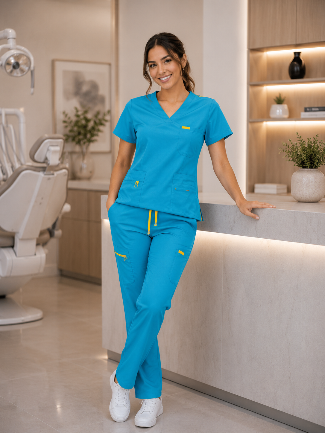 Uniforme Dama Turquesa